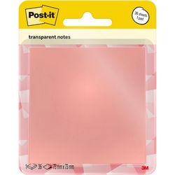 Notes autocollantes post-it orange 120,65 mm x 95,25 mm x 8,89 mm