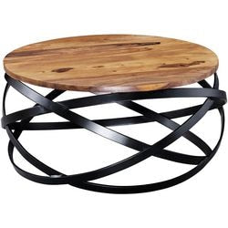 Table basse br wohnling sheesham