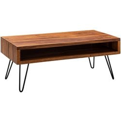 Table basse br wohnling sheesham