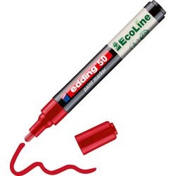 Marqueur à peinture edding ecoline 50 rouge