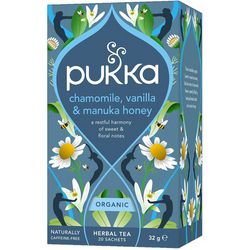 Thé pukka traiteur camomille, vanille