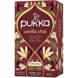 Thé pukka traiteur chai vanille