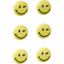 Aimants pour tableau blanc hm30s 6 jaune 30 mm 0,8 kg
