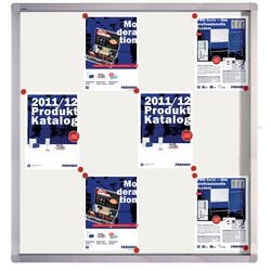 Tableau verrouillable franken sk12se 12 x a4 non magnétique