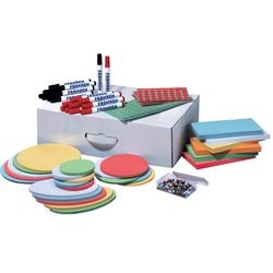Coffret de présentation francs amagnétiques 510 x 320 x 105 mm blanc