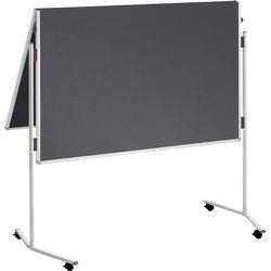 Tableau de présentation Franken feutre amagnétique sur pied 1200 x 1500 mm
