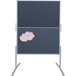 Tableau de présentation Franken feutre amagnétique sur pied 1200 x 1500 mm