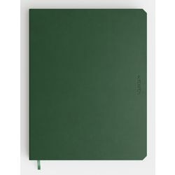Bloc-notes De Kempen A5 ligné, reliure latérale, couverture souple, vert