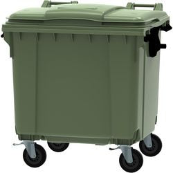 Caisse de stockage gr 150110 sans marque couvercle 1100l
