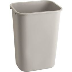 Poubelle de recyclage Rubbermaid rectangulaire grise 39 l PE (polyéthylène)