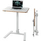 Bureau assis-debout pliable Leitz ergo - bureau pliant ergonomique - compact 65×46 cm - blanc