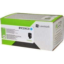 Cartouche de toner Lexmark noir 185 mm x 117 mm x 905 mm