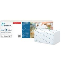 Serviettes de table papernet ready pliées en quatre 416181