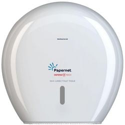 Distributeur de papier toilette papernet maxi jumbo defense tech 416146