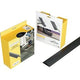 Cable protector d-line eu cc-1 black 60 mm x 12 mm