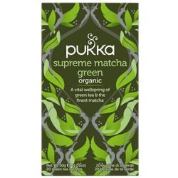 Thé pukka 77013970 suprême vert matcha 20 pièces