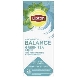 Thé vert Lipton 20021482 sélection Feel Good 25 pièces de 2 g