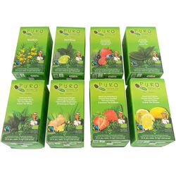Tea puro 550650 thé vert lot de 8