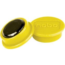 Aimants pour tableau blanc nobo 1915288 jaune 13mm
