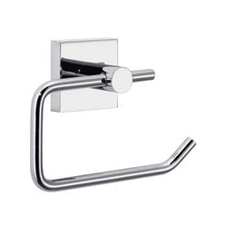 Porte-rouleau papier toilette Tesa® ekkro, métal chromé brillant, autocollant