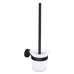 Tesa 1072280 - brosse de toilette lune noire noir | 2 pièces