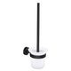 Tesa 1072280 - brosse de toilette lune noire noir | 2 pièces