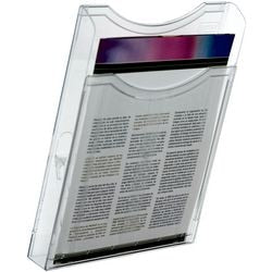 Porte-brochure archivo 2000 6121 cs tp ps (polystyrène) transparent