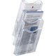 Porte-brochure archivo 2000 6123 cs tp ps (polystyrène) transparent