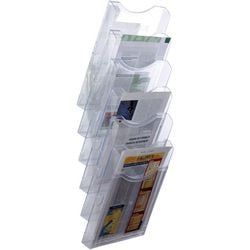 Porte-brochure archivo 2000 6126 cs tp ps (polystyrène) transparent