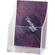 Porte-brochures archivo 2000 6141 cs tp ps (polystyrène) transparent