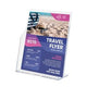 Porte-brochures archivo 2000 6142 cs tp ps (polystyrène) transparent