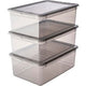 Support de boîte de rangement 3002082700000 11 l gris