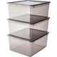 Garde-boîte de rangement 3003182700000 18 l gris