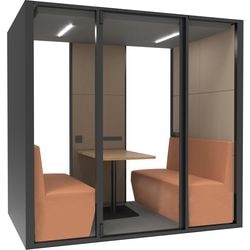 Abi acoustique bureau cne schenkburg sos-2.0-spr-pod-l-zw noir