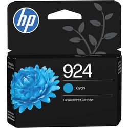 Cartouche d'encre hp 924 cyan originale 4k0u3ne