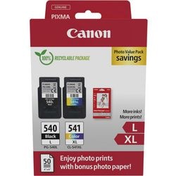 Cartouche d'encre canon 5224b012 540, 541 cyan, jaune, magenta, noir