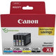 Cartouche d'encre canon 9254b010 2500 cyan, jaune, magenta, noir