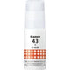 Bouteille d'encre Canon Gi-43R rouge originale