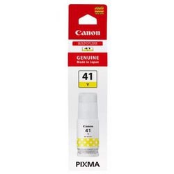 Bouteille d'encre Canon Gi-41y jaune originale