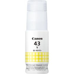 Bouteille d'encre Canon Gi-43y jaune originale