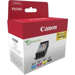 Cartouche d'encre canon 2103c007 cli-581 b c m y