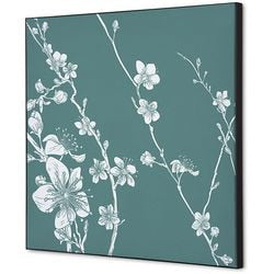 Décoration murale textile showdown tfr22w400-set-i10 400 x 400 fleur japonaise