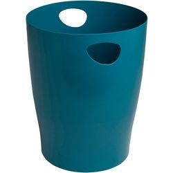 Poubelle à papier exacompta 45328d néo déco 15 l