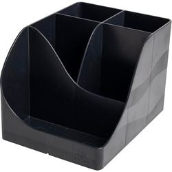 Boîte à crayons exacompta 69514d néo déco 5 compartiments