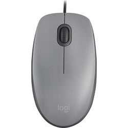 Souris logitech m110 silencieuse filaire grise