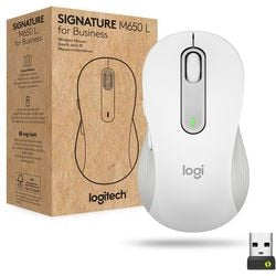 Souris Logitech blanche 107,2 mm x 61,8 mm x 37,8 mm