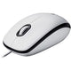 Souris logitech m100 filaire blanche