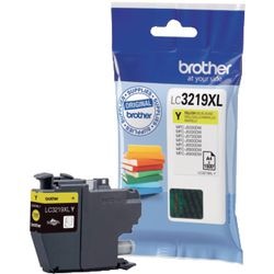 Cartouche d'encre brother lc3219xly jaune