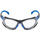 Lunettes de sécurité 3M bleu, noir s1cb-1