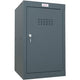 Armoire Phoenix 1 porte serrure à clé 400 x 400 x 665 mm anthracite, gris
